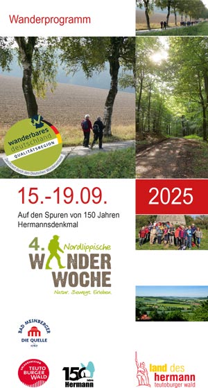 Flyer Wanderwoche 2025
