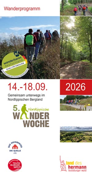 Flyer Wanderwoche 2026